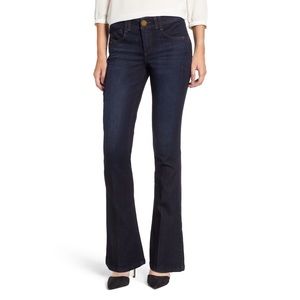 Wit & Wisdom Ab-Solution Itty Bitty Bootcut Jeans, Size 12 in Indigo